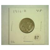 1916-D BUFFALO NICKEL VERY FINE