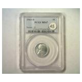 1943-D LINCOLN CENT PCGS MS 67