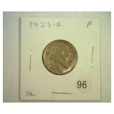 1923-S BUFFALO NICKEL FINE