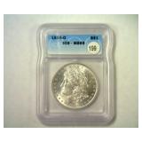1884-O MORGAN SILVER DOLLAR ICG MS65