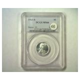 1943-S LINCOLN CENT PCGS MS 66