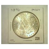 1898 MORGAN SILVER DOLLAR MS-64
