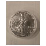 2004 American silver eagle