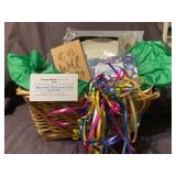 Gift Basket with Candle-notes-Christian Decor