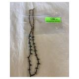 Turquoise necklace 20 inches long