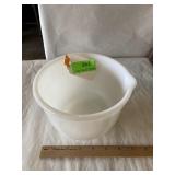 Vintage glas bake mixing bowl for sunbeam mixer