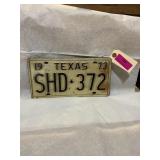 Both plates, Texas 1973