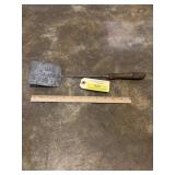 Antique hand forged spatula