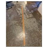 4 foot wood yard stick