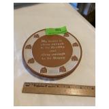 Frankoma terra-cotta trivet
