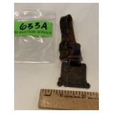 Cat. Caterpillar pocket watch fob antique