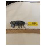 Vintage jitterbug Fred Arbogast lure