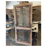 Vintage screen door 60 x 36
