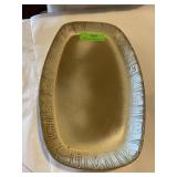 Frankoma mayan Aztec platter eight and quarter by