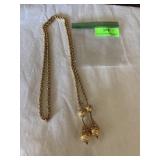 Mid-century Kenneth Jay Lane necklace . Lariat
