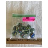 Cats eye marbles vintage