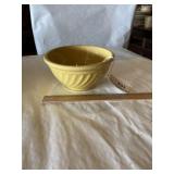 Vintage ovenware pottery bowl