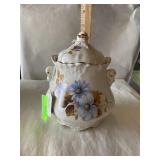 1970s biscuit/cracker jar with lid . House of