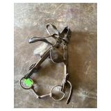Old draft horse/mule head stall with blinders