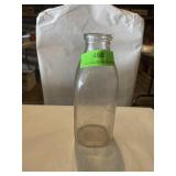 Vintage Duraglas quart glass bottle