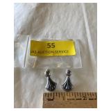 Pierced earrings 925 silver Mexico