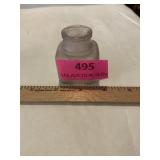 Vintage Carterï¿½s purple ink bottle hand blown 1