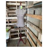 Standing dress form mannequin 64 inches tall