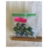 Cats eye marbles vintage