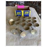 Vintage brass cabinet hardware