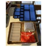 Assortment of jewelry organizers
