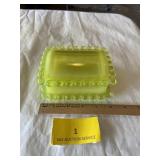Very nice Boyds vintage glass cigarette box with