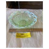Antique imperial glass Katy Opalescent laced