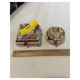 Shell trinket boxes