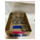 Collection of vintage Square ink bottles