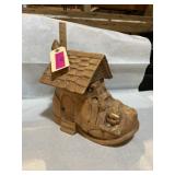 Twin Winton Mother Hubbard cookie jar mid 1900s