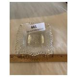 1960s Indiana glass dish 4 inch