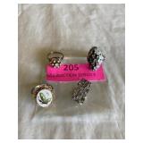 Ladies, costume rings