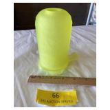 Mosser vaseline glass ferry lamp 5 1/2 x 4