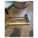 Antique lug nut tool