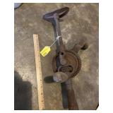 Antique shoulder breast bracing  egg beater style