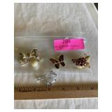 Collection of brooches