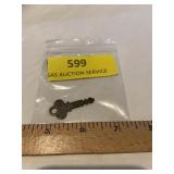 Vintage small slaymaker key
