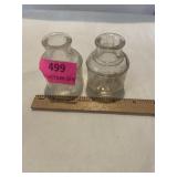 Antique Sheaffers Ink  well bottles 2 ounce