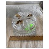 Studio nova glass bowl/candy  with lid