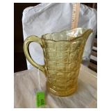 depression glass pitcher ï¿½Constellation ï¿½. Tiara