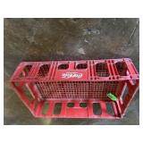 Vintage plastic Coca-Cola crate 5 x 18 x 12