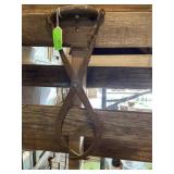 Vintage hay hook/ice tongs about 17 inches long