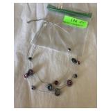 Paparazzi necklace about 16 inches total length