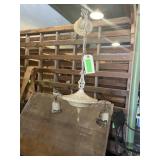 Early 1900s art deco two light pan style