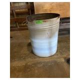 Metal bucket with two handles 20 x 18
